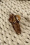 Brown Leopard Patterned Latch Buckle - 5
