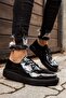 Ch001 Rst Classic Lace Men's Shoes Black - 5