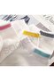 5 Pairs Women's Color Edge Stylish, Invisible, Comfortable, Breathable Socks Set - 4