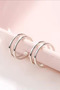 Unisex Compression Non-Pierced Steel Cartilage Earrings Ear Cuff - 7