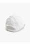 Cap Hat B Letter Embroidered Cotton