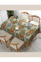 Green Mandala Floral Kitchen Dining Tablecloth Living Room Table Cover - 2