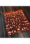 Red Tulle Pouch, 50 Pieces, (9 X 12 cm) Henna Snack Engagement Gift Pouch, with Gold Points - 2