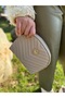 Simple and Stylish Women's Cross Shoulder and Portfolio Bag with Sand Compartment and Adjustable Strap - 4