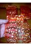 Red Tulle Pouch, 50 Pieces, (9 X 12 cm) Henna Snack Engagement Gift Pouch, with Gold Points - 8