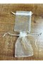 Organza Tulle Pouch, 100 Pieces, (9X12 cm) Henna, Baby, Snack, Engagement, Wedding, Wedding Gift, Pouch - 4