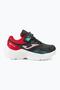 Black Red Men's Living Room Shoes