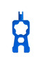 Blue 4 IN 1 Portable Repair Bicycle Valve Tools Valve Core Wrench MTB Road Bike Disassembly Installa - 7