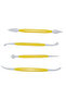 مجموعة مكونة من 8 قطع/مجموعة من أدوات تشكيل الطين البلاستيكية، أدوات تشكيل البوليمر، أشكال البوليمر لتشكيل اللعب... - 4