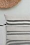 Buldan Woven Bohemian Design 100% Cotton 45X45Cm Throw Pillow Cover Cream - 2