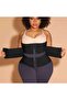 Agraflı Latex Corset Slimming Hourglass Waist Corset - 5