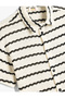 Openwork Shirt Short Sleeve Buttoned - 3
