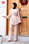 Hijab Suit with V-Cross Trousers - 2