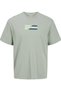 Men's Green Jjcorp Graphic Tee Ss O-Neck Ln T-Shirt 12268415-Iceberggr - 2