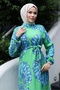 Zelay Woven Viscose Dress 1316 - Green - 4