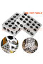 25-50-75mm 2pcs Hardened Steel 1-2-3' Blocks 0.0001' Precision Matched Machinist 123 Milling Tool 23 - 2
