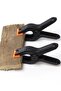 4 inches Allsome 4PC 4inch Spring Clamps DIY Plastic Nylon Clamps Spring Clip for Woodworking Photo - 8