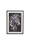 Deco Zebra Tablo - Siyah - 50x70 cm