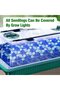green 2 Packs, Seed Starter Trays With High Dome Germination Kit - 80 Cells, 4 LED Grow Lights, Smar - 2