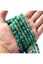 8mm(around 45pcs) Natural Green Dragon Agates Round Loose Spacer Beads for Jewelry Making DIY Bracel - 4