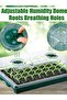 green 2 Packs, Seed Starter Trays With High Dome Germination Kit - 80 Cells, 4 LED Grow Lights, Smar - 7