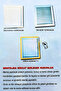 Ventilation Grille Bathroom Wc Toilet Grille Plastic Louver White 35X55 Cm. - 3
