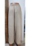 Muslin Cotton Large Wooden Button Large Size Designer Pants - 8