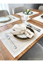 35X50Cm 8 Pcs 100% Cotton Raw Linen American Placemat,Dressing Napkin, Linen American Serving