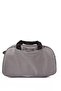 Gray Men's Travel Bag with Logo Detail 04Pc009800-06 - 2