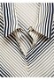 Striped Bell Sleeve Shirt - 5