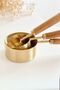 Pinterest 3-Piece Wooden Handle Metal Measuring Spoon Set - 15 ml |   60ml |   125ml - 2