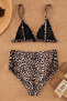 Leopar Desenli Üçgen Kaplı Bikini Üstü TBESS20BU0268 - 8