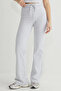 Gri Melanj Fitted/Vücuda Oturan Esnek  Örme Alt - Üst Takım TWOSS25AU00053 - 4