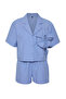 Blue*001 Plain Woven 100% Cotton - 6