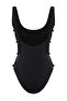 Siyah Bralette Cut Out Detaylı Regular Mayo TBESS25MA00003 - 7