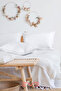 50X70Cm Antibacterial Cotton Satin Pillowcases - 10 Pcs Striped, Zippered & Washable - 4