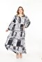Women's Summer Long Sleeve Long Dress - 6