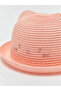 Embroidered Baby Girl Fedora Hat - 3