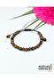 Tiger Eye - Hematite Natural Stone Unisex Bracelet