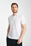 Slim Polo Collar Waffle Men's Regular Fit Polo Collar T-Shirt 100% Cotton - 2