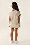 Girls' brown shorts set - 5