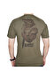 Amphibious Printed Short Sleeve Tactical T-Shirt Khaki - 3