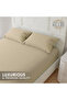 350TC Cotton 3-Piece King Fitted Sheet Set - Luxury and Hotel Quality, Deep Pocket for a Perfect Fit - 5