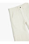 Regular Waist Cotton Pocket Cargo Pants - 3