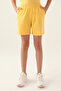Straight Yellow Girl's Shorts