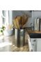Stainless Metal Countertop Decorative Spoon Holder Gold Countertop Ladle 18X10 cm - 3