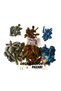 Balloon Set Caramel-Deep Ocean-Smoke Set of 60 Balloon Chain - 4
