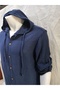 Muslin Cotton Long Sleeve, Soft Hooded Men's Shirt - 2