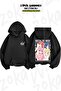 Bocchi the Rock 2 - Back Printed Oversize Hooded Sweatshirt (2 Thread)