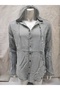 Muslin Cotton Long Sleeve, Soft Hooded Men's Shirt - 5